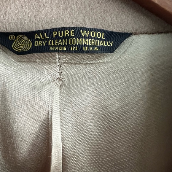 BW Harris wool double breasted trenchcoat 46R - Picture 3 of 4